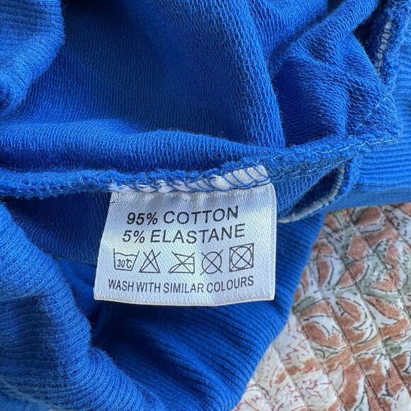 Kari Traa Girls Blue sweatpant Joggers Size Small - Picture 8 of 9